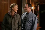 (l-r) Connie Nielsen as Detective Dani Beck, Christopher Meloni as Det. Elliot Stabler