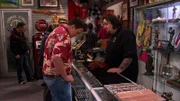 L-R: Gibby (Noah Munck), Austin 'Chumlee' Russell (Austin 'Chumlee' Russell)