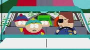 L-R: Stan, Eric, Kyle, Kenny, Officer Barbrady