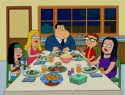 L-R: Hayley, Francine, Stan, Steve, Debbie