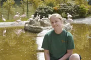 Tierpflegerin Anna Schmidt, aus dem Kronberger Opel-Zoo.