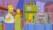 (v.l.n.r.) Homer; Marge; Bart