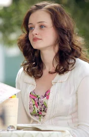 Alexis Bledel (Lorelai 'Rory' Leigh Gilmore).