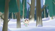 Inui hat beim Versteckspiel ihre Freunde verloren und kommt in einen ziemlich unheimlichen Wald.