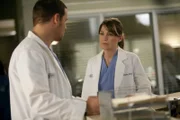 Dank Alex (Justin Chambers, l.) ist Merediths (Ellen Pompeo, r.) Geheimnis aufgeflogen - nun muss sie sich nun mit den Konsequenzen ihrer Tat auseinandersetzen ...