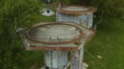 Überreste einer Radaranlage unweit von Gary, Indiana. Sie diente in den 1950er Jahren dem Schutz dieses wichtigen Industriestandorts.