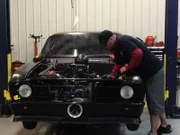 Shawn Ellington (Murder Nova) is looking into the engine and brainstorming how to achieve a top of the line horsepower.