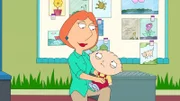 Der neue Job seiner Mutter macht Stewie (r.) völlig fertig. Hat Lois (l.) ihn immer noch gern?