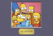 (23. Staffel) - Die Simpsons: Maggie (3.v.l.), Marge (l.), Homer (2.v.l.), Bart (2.v.r.) und Lisa Simpson (r.) ...