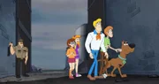 L-R: Velma Dinkley, Daphne, Fred Jones, Shaggy Rogers, "Scooby" Doo,
