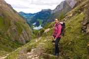 Eine Wanderung von Hütte zu Hütte: Tamina Kallert genießt das Appenzeller Land und die beindruckende Natur hoch oben in den Schweizer Bergen.