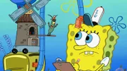 L-R: Plankton, SpongeBob