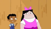"Disneys Phineas und Ferb", "Jagd auf Chupacabra / Die riesige Geburtstagsparty." Jagd auf ChupacabraWährend sich Phineas und Ferb mit ihren Freunden aufmachen, einen Chupacabra mithilfe ihrer neuesten Erfindeung, dem Chupacopter einzufangen, setzt Candace wie immer alles daran, ihre Brüder auffliegen zu lassen.Die riesige GeburtstagspartyPhineas und Ferb kreieren zu Isabellas Geburtstag einige Erfindungen, die den Tag unvergesslich machen sollen. Doch eigentlich wünscht Isabella sich nur, mit Phineas etwas Zeit zu zweit zu verbringen. Unterdessen kommt Candaces Freundin Stacy hinter Perrys wahre Identität, verspricht aber, ihn nicht zu verraten.
