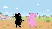 L-R: Barbamama, Barbapapa