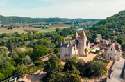 Hoch über der Dordogne: das Château des Milandes