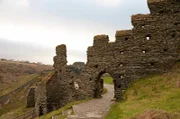 Ruinen der Burg Tintagel, Cornwall