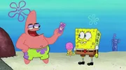 L-R: Patrick, SpongeBob