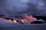 Kilauea volcano eruption in May 2018