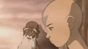 L-R: Guru Pathik, Aang