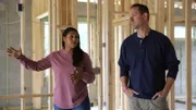 Brian and Mika Kleinschmidt talking about plans for the dream home.