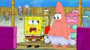 L-R: SpongeBob, Patrick