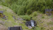 Das Elan Tal in Wales: An diesem Staudamm wurden im 2. Weltkrieg die ersten Rollbomben der "Dam-Buster" der Royal Air Force getestet.