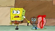 L-R: SpongeBob, Gary