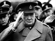 PHOENIX 200 TAGE FÜR DEN NEUBAU DER WELT TEIL 1, "Von Jalta nach Berlin", am Freitag (10.08.12) um 23:50 Uhr. Winston Churchill