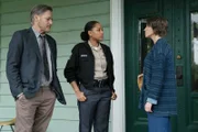 l-r: Detective Lt. Harry Ambrose (Bill Pullman), Heather (Natalie Paul), Vera Walker (Carrie Coon)