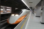 Der Hochgeschwindigkeitszug Taiwan High Speed Rail