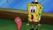 L-R: SpongeBob's tongue, SpongeBob