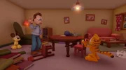 Jon ist sauer auf Garfield, weil sein Haus nach der Party, die Nermal veranstaltet hat, völlig verwüstet ist