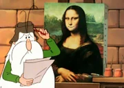 In Florenz beginnt Leonardo da Vinci in Gestalt von Maestro seine Lehrzeit und gestaltet das Gemälde der Mona Lisa auf eine besondere Weise.