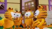 Die Situation gerät außer Kontrolle als Garfields Klone gegen ihn aufbegehren