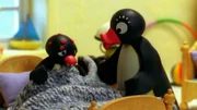 Guetnachtgschichtli  Pingu  Staffel 6  Folge 6  Pingu – Ist krank  Pingu mit Masernflecken.    Copyright: SRF/Joker Inc., d.b.a., The Pygos Group