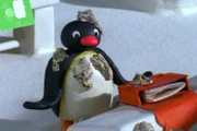 Guetnachtgschichtli  Pingu  Staffel 6  Folge 9  Pingu – Pappmaschee  Pingu ist voller Pappmaschee.    Copyright: SRF/Joker Inc., d.b.a., The Pygos Group