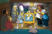 Weihnachten steht vor der Tür, und alle machen sich Gedanken über die Vergangenheit. Marge und Homer schlüpfen in die Rollen von Maria und Joseph und erleben die wunderlichen Heiligen Drei Könige mit einer Jesus-Geburt und einem Kampf gegen die Römer.