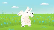 Als Eisbär Grumpel nach einem Nickerchen in einer Wiese aufwacht, ist er über und über mit kleinen hellbraunen Punkten bedeckt. Ob er etwa die gefährlichen und ansteckenden Bären-Masern bekommen hat?
