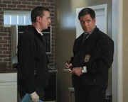 Bei den Ermittlungen in einem neuen Fall: McGee (Sean Murray, l.) und Tony (Michael Weatherly, r.) ...