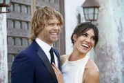 "Till Death Do Us Part" -- Pictured: Eric Christian Olsen (LAPD Liaison Marty Deeks) and Daniela Ruah (Special Agent Kensi Blye). After months of planning, the NCIS family celebrates the wedding of Kensi and Deeks. Also, an old acquaintance, Anatoli Kirkin (Ravil Isyanov), pays Deeks a surprise visit on his wedding day and he isn\'t alone, on NCIS: LOS ANGELES, Sunday, March 17 (9:00-10:00 PM, ET/PT) on the CBS Television Network. Photo: Bill Inoshita/CBS Ã?©2019 CBS Broadcasting, Inc. All Rights Reserved"Till Death Do Us Part" -- Pictured: Eric Christian Olsen (LAPD Liaison Marty Deeks) and Daniela Ruah (Special Agent Kensi Blye). After months of planning, the NCIS family celebrates the wedding of Kensi and Deeks. Also, an old acquaintance, Anatoli Kirkin (Ravil Isyanov), pays Deeks a surprise visit on his wedding day and he isn\'t alone, on NCIS: LOS ANGELES, Sunday, March 17 (9:00-10:00 PM, ET/PT) on the CBS Television Network. Photo: Bill Inoshita/CBS ßÂ‚Ă‚©2019 CBS Broadcasting, Inc. All Rights Reserved