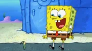 L-R: Plankton, SpongeBob
