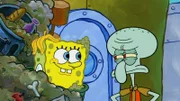 L-R: SpongeBob, Squidward