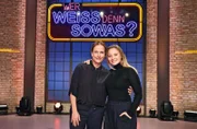 Treten bei "Wer weiß denn sowas?" als Kandidatinnen an: Die Schauspielerin Claudia Michelsen (l.) und die Schauspielerin Sonja Gerhardt (r.).