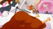 In dieser Serie bekriegen sich Katz und Maus, was das Zeug hält. Egal ob Mausefallen, diverse Schlaginstrumente oder Tomaten als Wurfgeschosse; Tom (li.) und Jerry gehen nie die Ideen aus, um sich gegenseitig das Leben schwer zu machen.