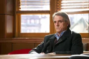 LAW & ORDER: SPECIAL VICTIMS UNIT -- "Mask" Episode 1215 -- Pictured: Jeremy Irons as Cap Jackson -- Photo by: Virginia Sherwood/NBC