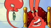 L-R: Plankton, Mr. Krabs