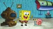 L-R: SpongeBob, Gary