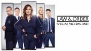 V.l.: Detective Odafin "Fin" Tutuola (Ice T), Peter Stone (Philip Winchester), Lieutenant Olivia Benson (Mariska Hargitay), Detective Amanda Rollins (Kelli Giddish), Dominick "Sonny" Carisi (Peter Scanavino)