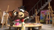 Monsieur LaPalette ist ein stadtbekannter Künstler und wird für seine kreativen Einfälle gefeiert.  Als die Buffycats ihm ihre Kunstwerke vorführen, ist er begeistert.