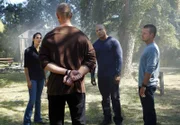 Special Agent Kensi Blye (Daniela Ruah), Special Agent Sam Hanna (LL COOL J) and Special Agent G. Callen (Chris O'Donnell),  race to locate stolen explosives somewhere in the city on NCIS: LOS ANGELES,